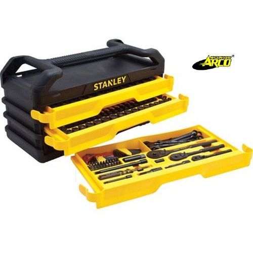 SET HERRAMIENTAS MECANICAS STANLEY 203 PZ STMT7506