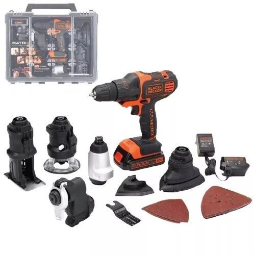 MULTIHERRAMIENTA BLACK + DECKER MATRIX 20V 6 EN 1