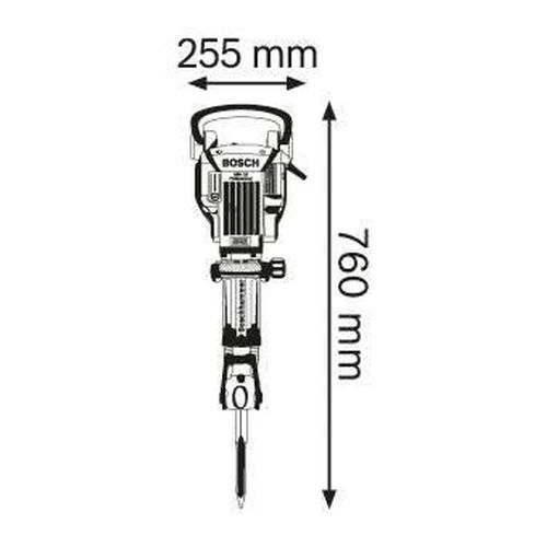 MARTILLO BOSCH GSH 16-28 DEM. HEX. 1300W 11335