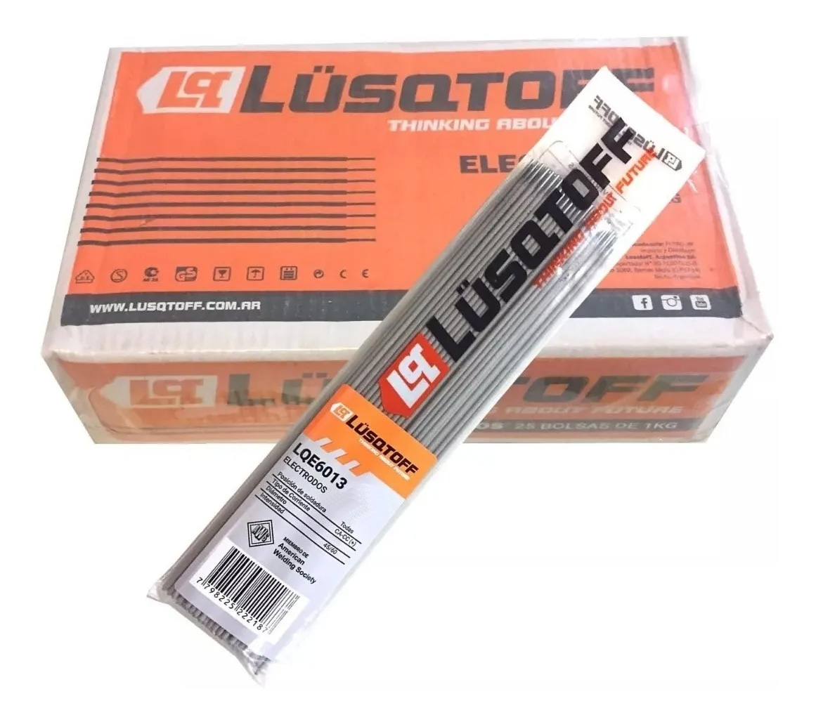 ELECTRODOS LUSQTOFF 1.60MM POR KILO LQE6013