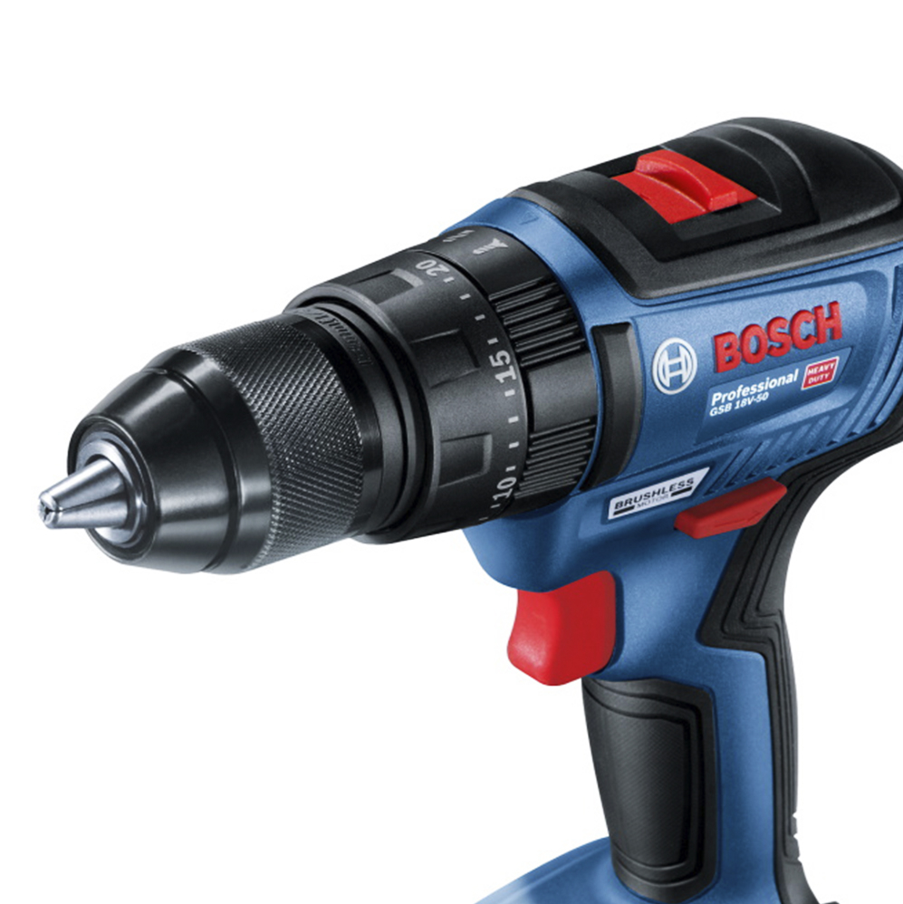 TALADRO ATORNILLADOR BOSCH GSB 18V-50 CON L-BOXX