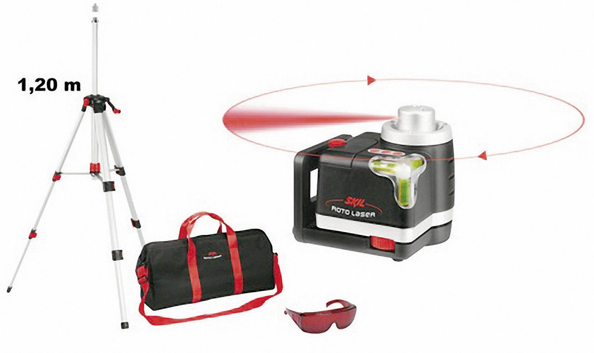 NIVEL ROTATIVO SKIL LASER 0560AC C/BOLSO Y TRIPODE