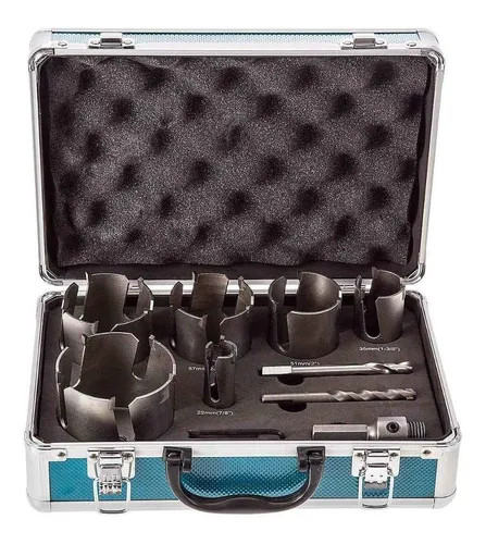 SET MAKITA SIERRAS COPA 9 PIEZAS CON MALETIN D-51297