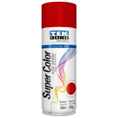 PINTURA TEKBOND EN AEROSOL 250 GR ROJO BRILLO