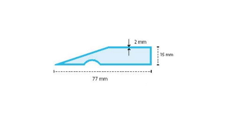 REGLA DE ALUMINO YESERO TIPO A 260CM