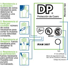 GUANTE VAQUETA DEPASCALE AMARILLO MEDIO PASEO T10