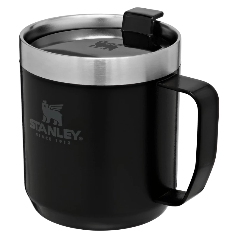 TAZA STANLEY CAMP MUG 354ML NEGRO