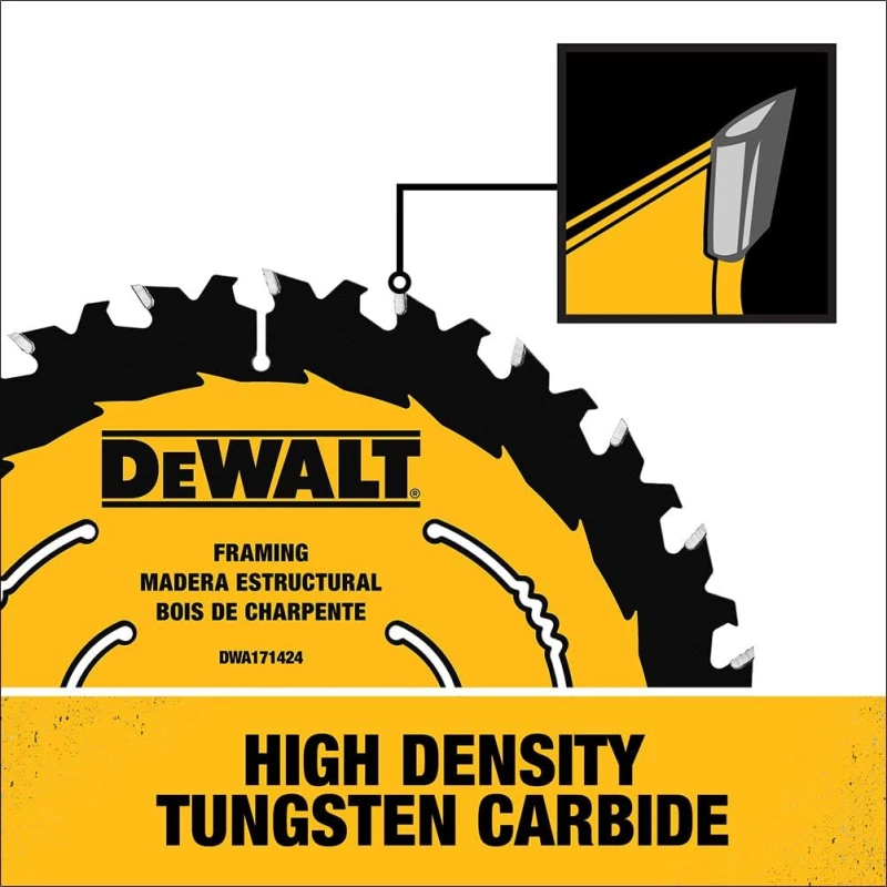 HOJA DE SIERRA CIRCULAR DEWALT 7 1/4 DWA171440 40 DIENTES