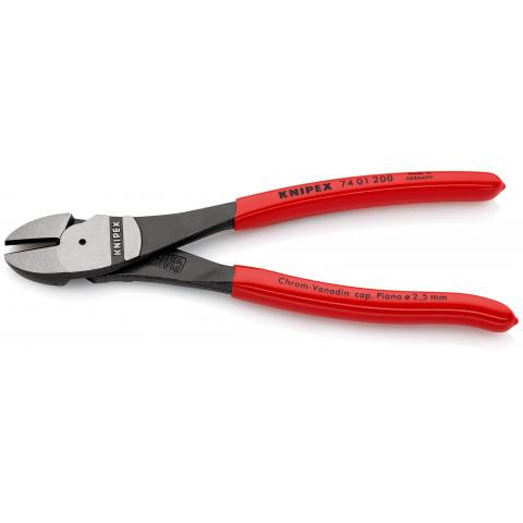 ALICATE KNIPEX 200MM CORTE OBLICUO PIANO 74-01-200