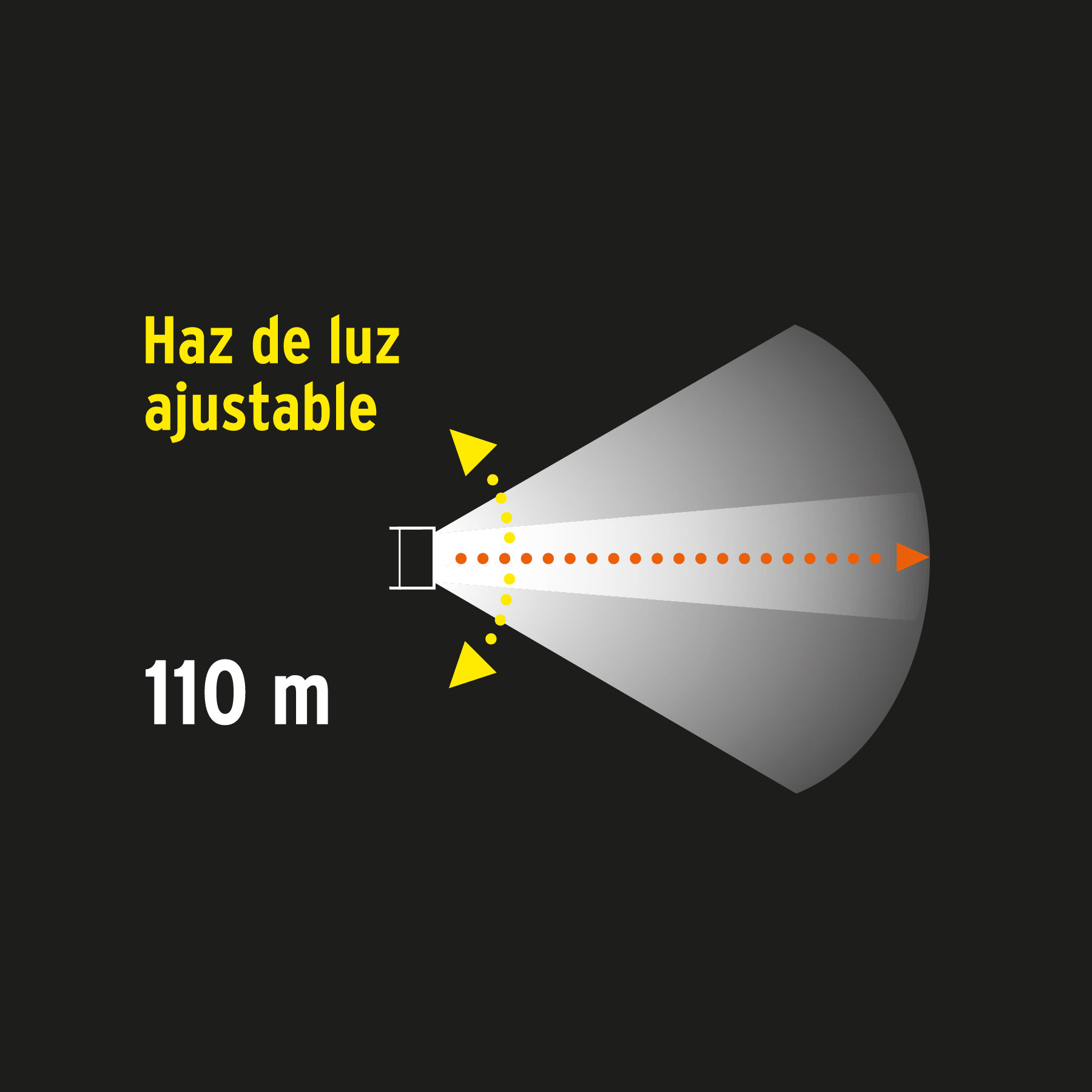 LINTERNA TRUPER LED 235 LUMENES CON 2 PILAS AA ALUMINIO 18800