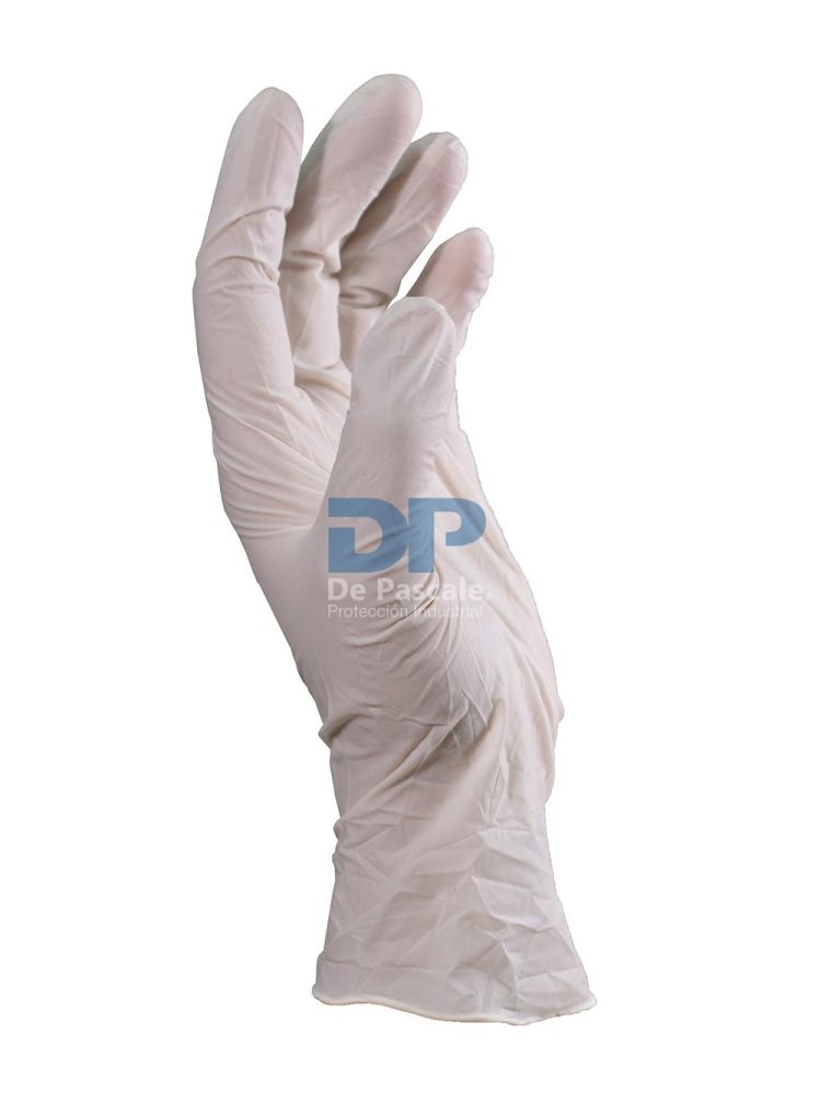 PAR DE GUANTES LATEX SINTETICO P/EXAMINACION