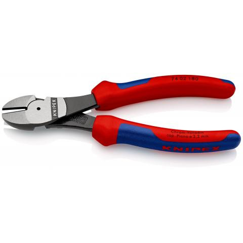 ALICATE KNIPEX 180MM CORTE OBLICUO 74-02-180