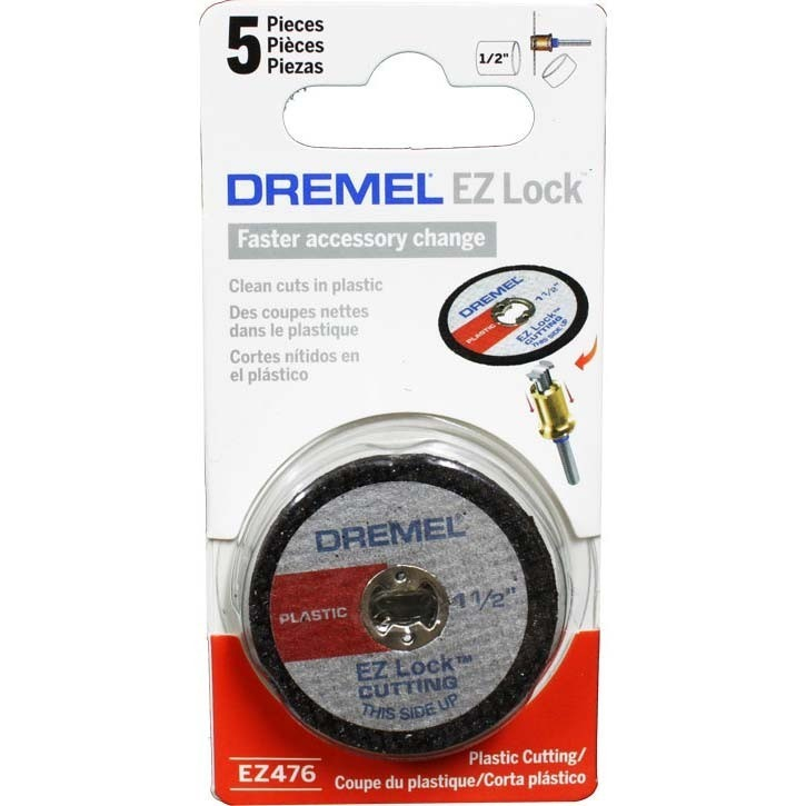 KIT DISCOS DE CORTE DREMEL 5 PIEZAS EZ476AC