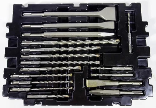 SET MAKITA MECHAS CINCELES SDS PLUS 17 PIEZAS D-53877