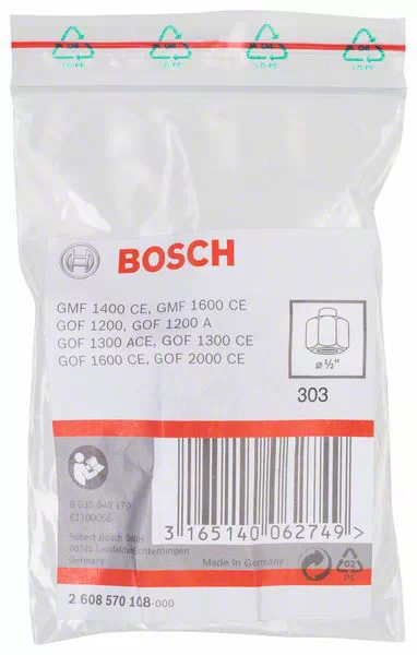 PINZA DE SUJECION 1/2" BOSCH P/FRESADORA 803