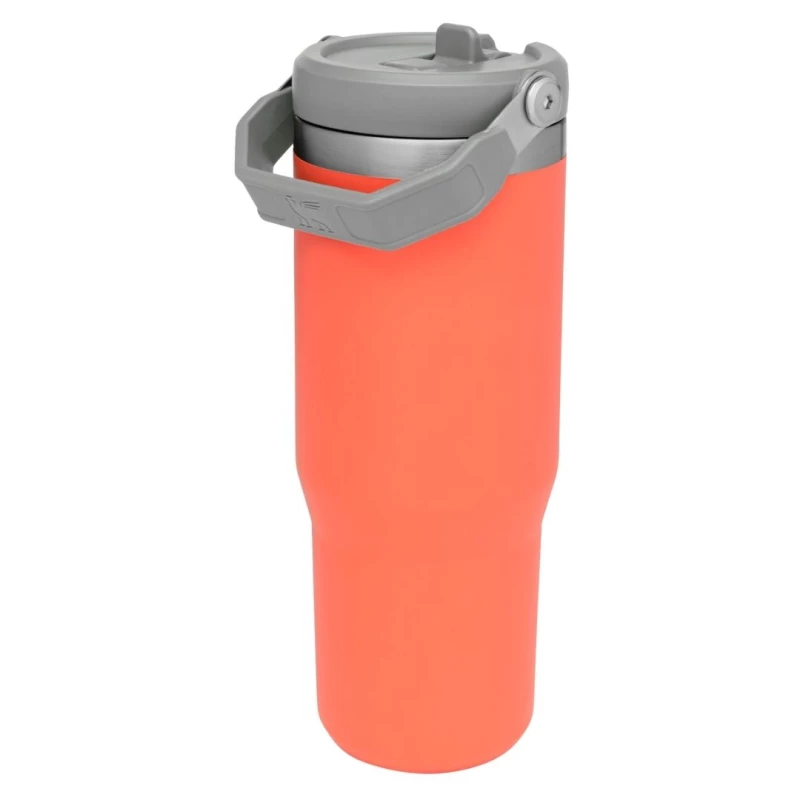 BOTELLA STANLEY FLIP STRAW TUMBLER 500ML CORAL