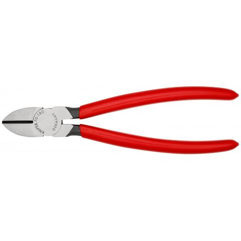 ALICATE KNIPEX 180MM CORTE OBLICUO 70-01-180