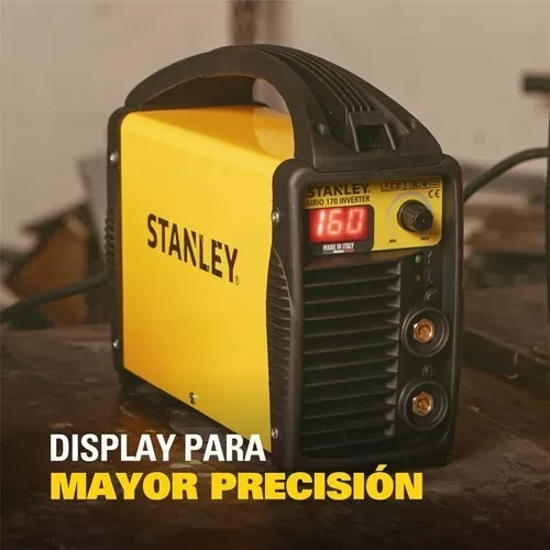 SOLDADORA STANLEY 160 AMP SIRIO 170