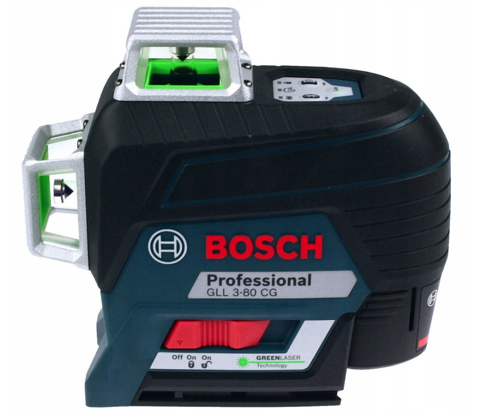 NIVEL LASER BOSCH GLL 3-80CG VERDE C/RECEPT BTOOTH