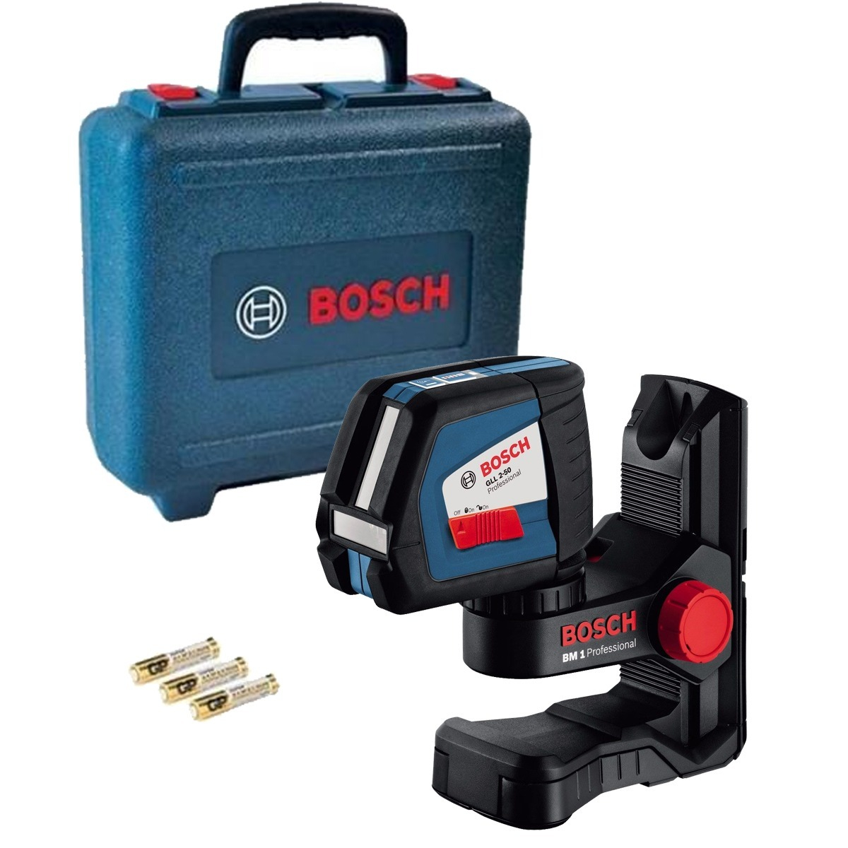 NIVEL LASER BOSCH GLL 2-50 CON SOPORTE BM1 063102